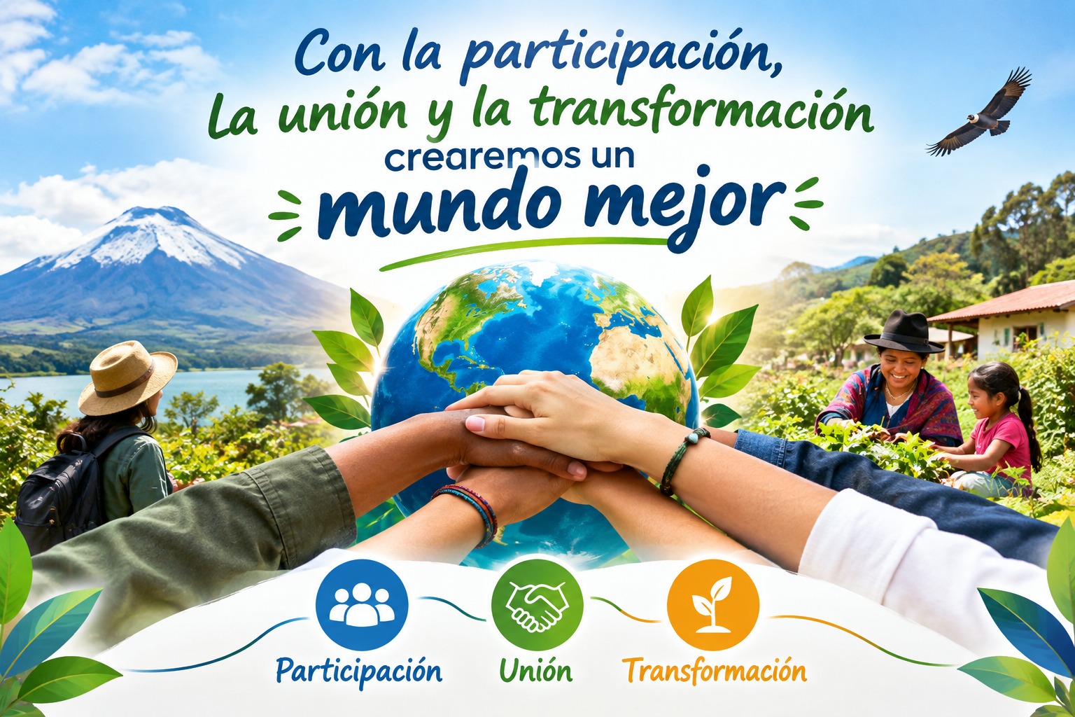 La participación, unión y transformación construyen un mundo mejor